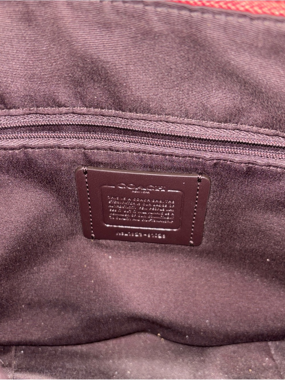 Coach Rose Pink Pebbled Leather Shoulder Bag with Wallet - Picture 13 of 16